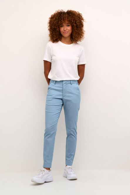 Hovedbilde KAlea Chino Pants 10505191 - Faded Denim 174021