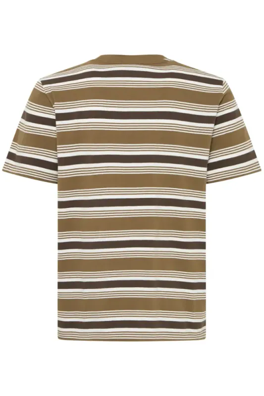 BHKalei Stripe S/S Tee 20720965 - Grønn/ Hvit 900009099