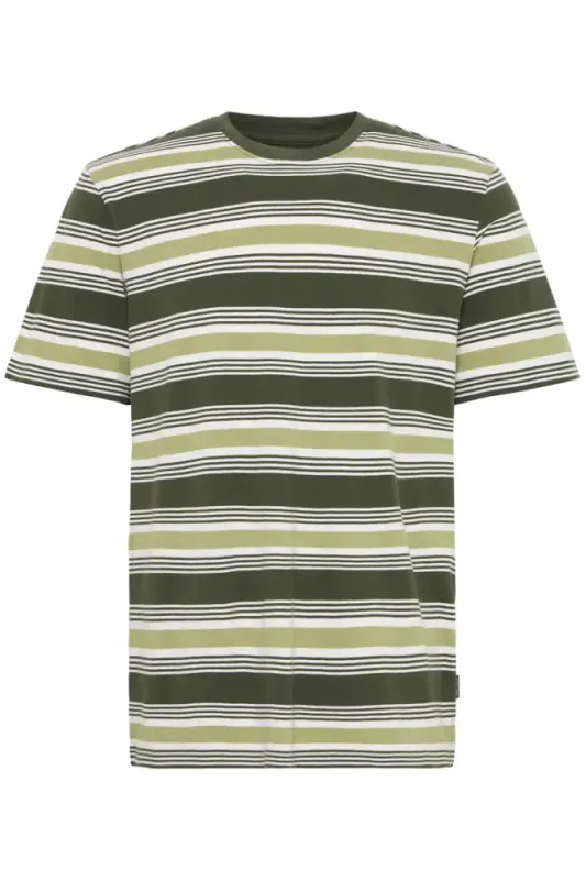 BHKalei Stripe S/S Tee 20720965 - Grønn/ Hvit 900009098
