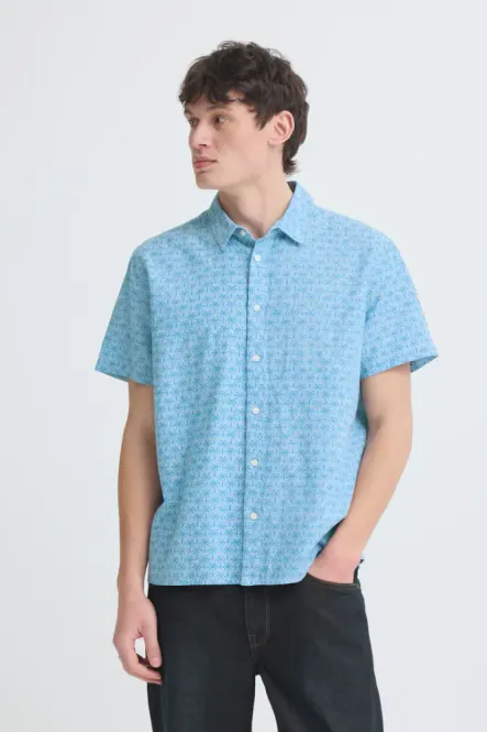 Hovedbilde Blend Aban Shirt 20720631 -  Lichen Blue ...