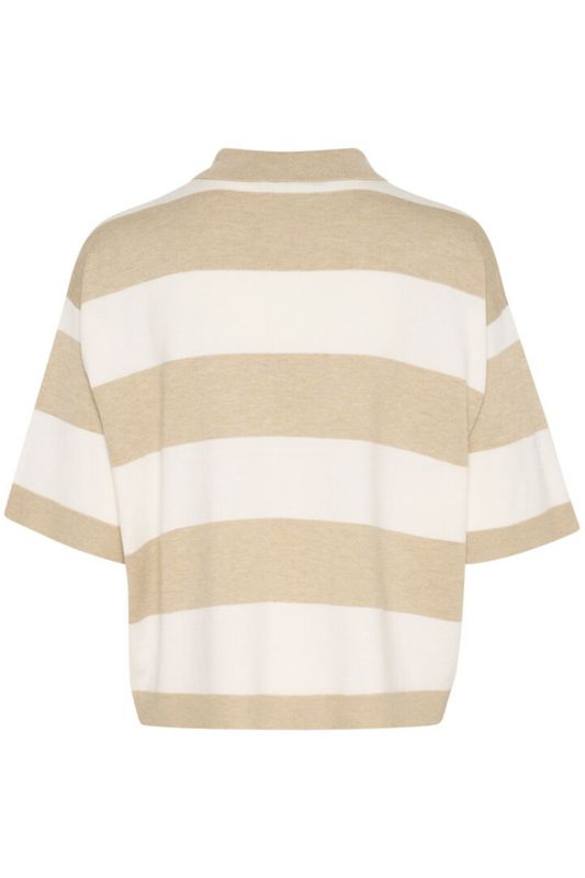 Hovedbilde KAlizza Polo Knit 10509932 - Feather Gray Melange 107548