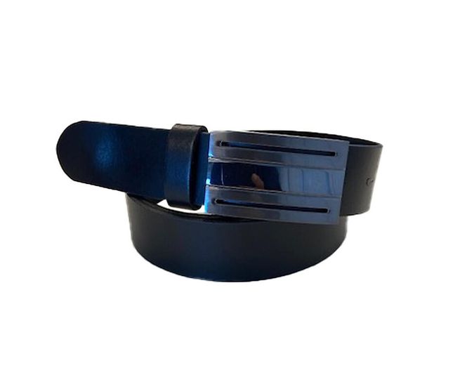 Hovedbilde SANTI Dressbelte Skinn - Sort 386608