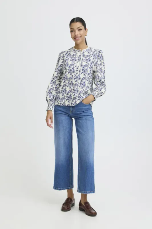 Hovedbilde BY Jessie Blouse 20818814 - Spring Blue 900006604