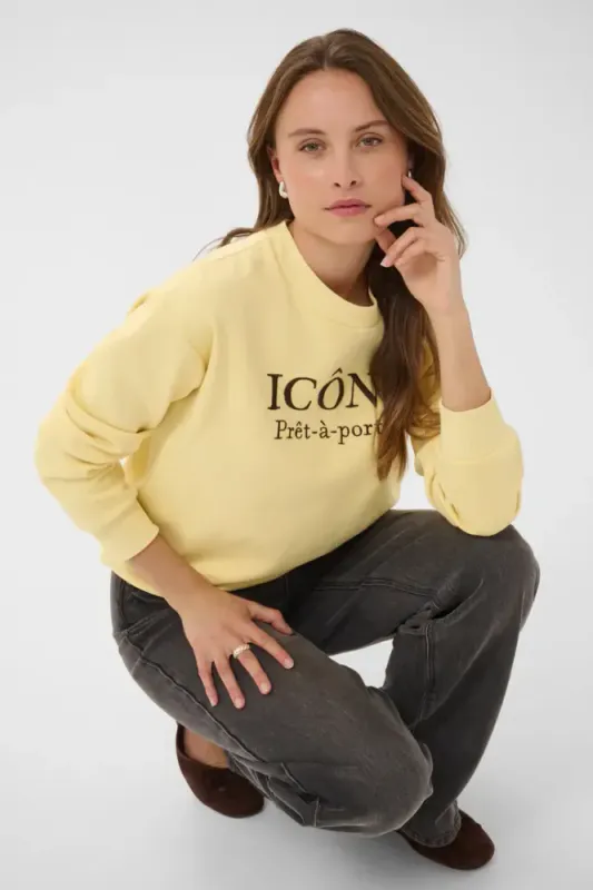 KARoseanne Sweatshirt 10511884 - Sunlight 130822