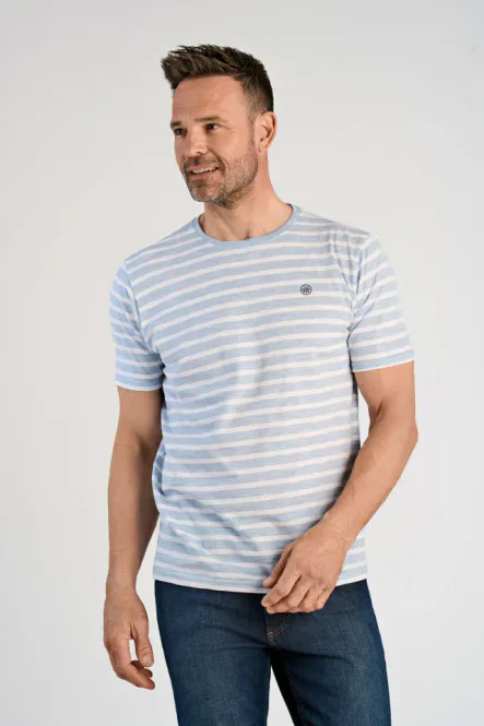 Hovedbilde JACK´S Striped T-shirt 3-400108 - Blue/Hvite