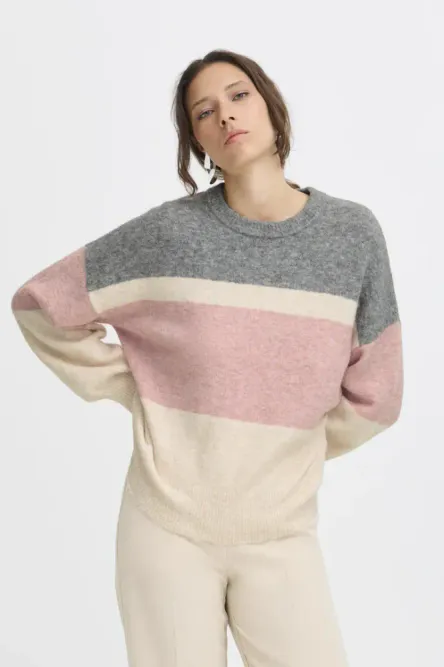 Hovedbilde BYOmea Jumper 20817103 - Pale Mauve 203357