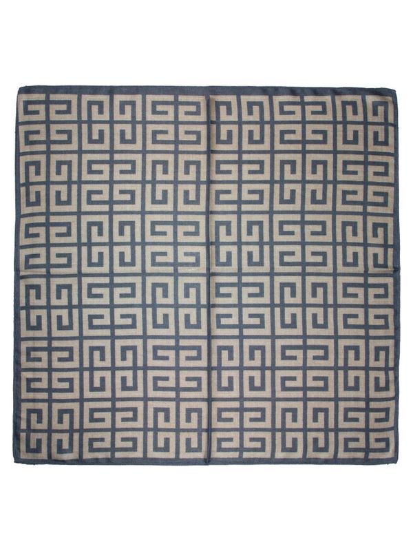 Hovedbilde Intex Klassisk Skjerf 791273 - 65X65 Blå/Beige