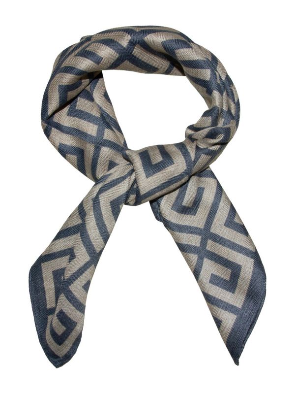 Hovedbilde Intex Klassisk Skjerf 791273 - 65X65 Blå/Beige