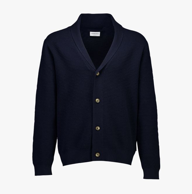 Hovedbilde Lindbergh Purl Knit Cardigan 30-831058 - Navy 