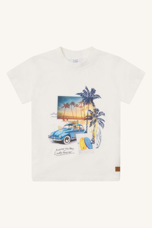 Hovedbilde H&C Anton T-shirt 29511539 - Ivory 3270