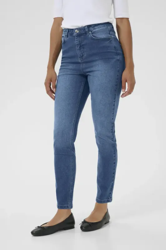 Hovedbilde Kawillow ham slim jeans 10510714-dark dark blue denim