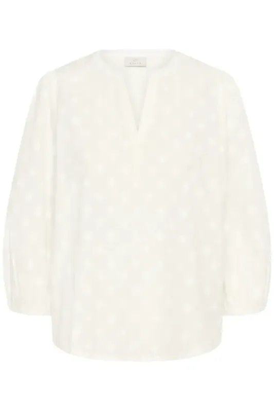 Hovedbilde Kaenya blouse 3/4 10510755 - 110602 chalk
