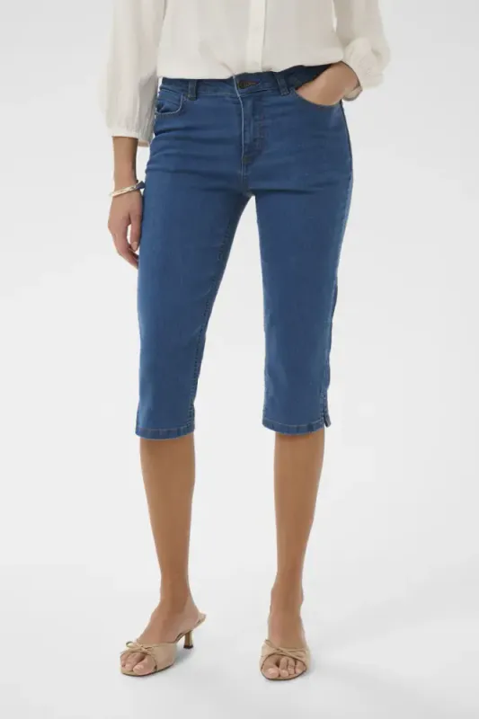 KaWilma Capri Jeans 10511488 -  Medium Blue Denim 102272