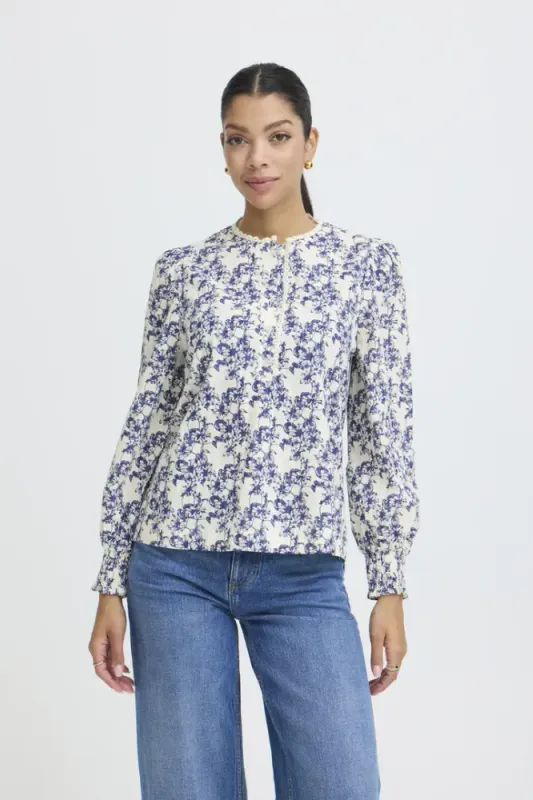 Hovedbilde BY Jessie Blouse 20818814 - Spring Blue 900006604