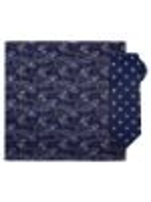 Hovedbilde Da Vinci slips+lommetørkle 682676 - navy