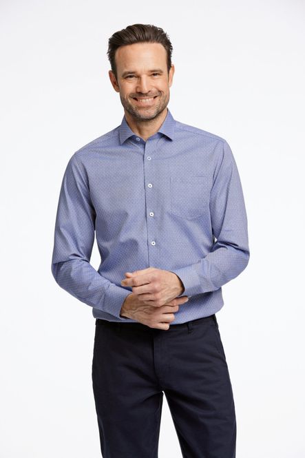 Hovedbilde Jack`s Diamond Pattern Shirt 3-220168 - Blue