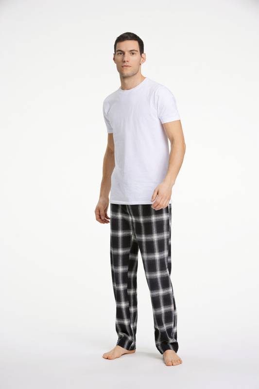 Hovedbilde Lindbergh Checked Pyjamas Pants 30-997510 - Black