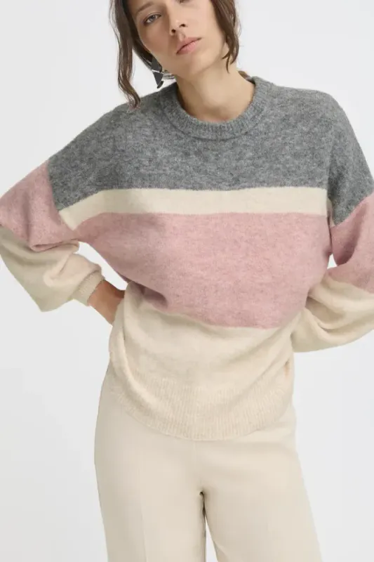 Hovedbilde BYOmea Jumper 20817103 - Pale Mauve 203357