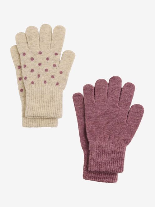 Hovedbilde CeLaVi Ull Hansker 2 pk 330652 - Nostalgia Rose ...